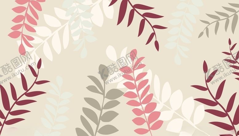 编号：45944709291943158675【酷图网】源文件下载-树叶背景