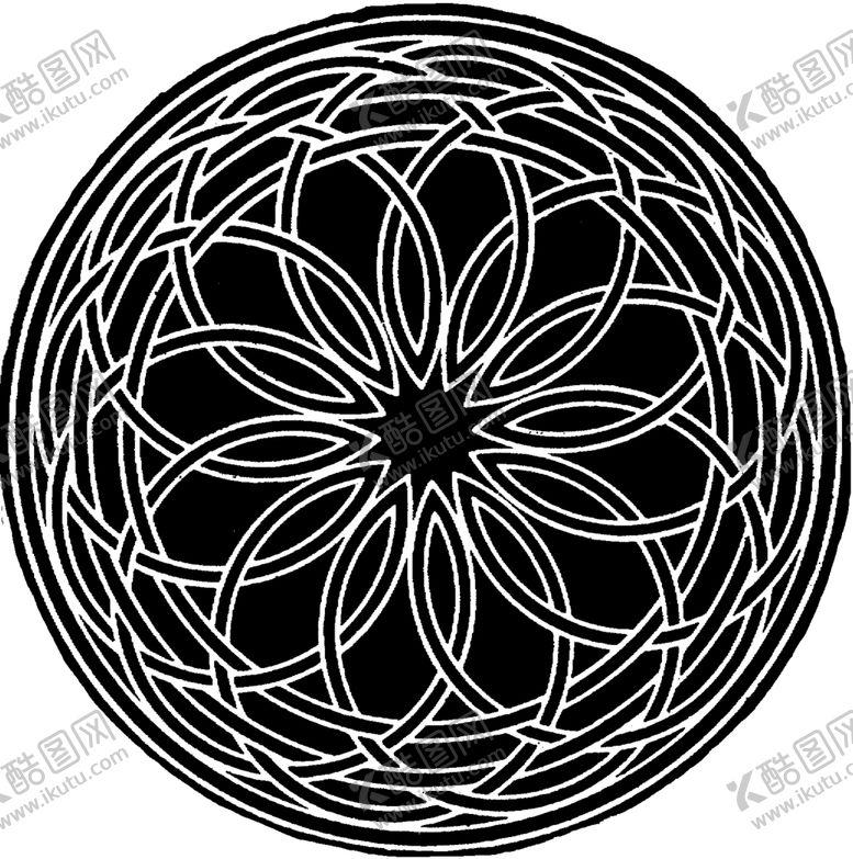 编号：23657810141629446371【酷图网】源文件下载-镂空花图案