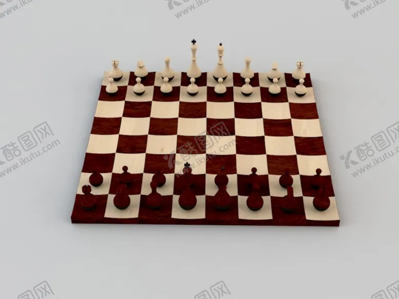 编号：79991802030732202487【酷图网】源文件下载-C4D模型象棋