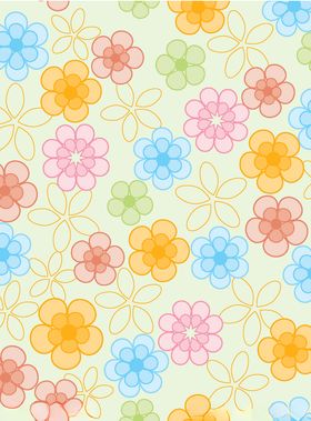 小清新花瓣背景底纹