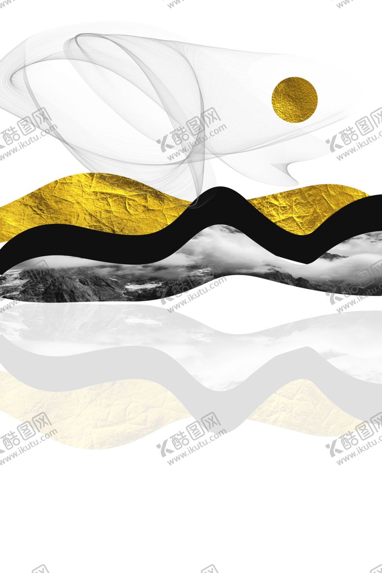 编号：96563207060505002209【酷图网】源文件下载-抽象装饰画