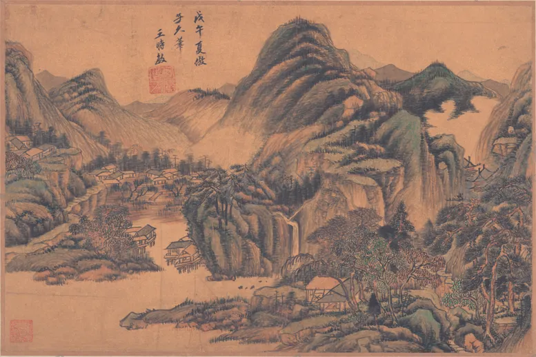 编号：59940201140002552664【酷图网】源文件下载-山水画 