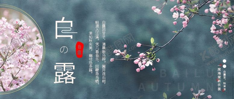 编号：39976806161311389229【酷图网】源文件下载-白露海报