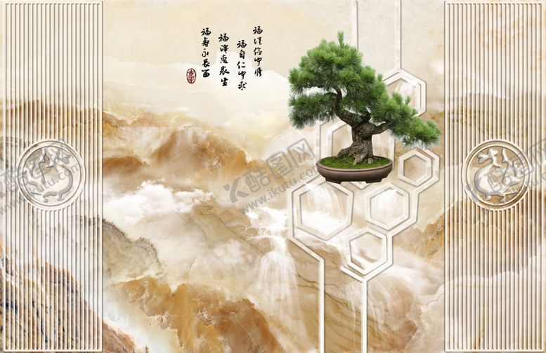 编号：75021101230216315024【酷图网】源文件下载-电视背景墙