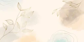 花卉背景手绘手绘欧式油画热带植物电视