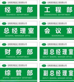 科室牌