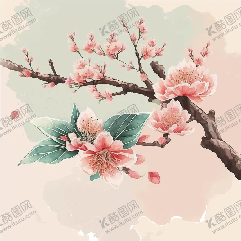 编号：62798409162251201694【酷图网】源文件下载-桃花