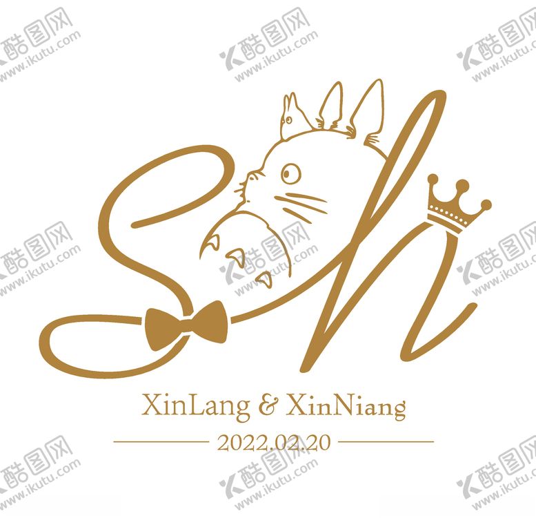 编号：99723604290605004927【酷图网】源文件下载-婚礼logo