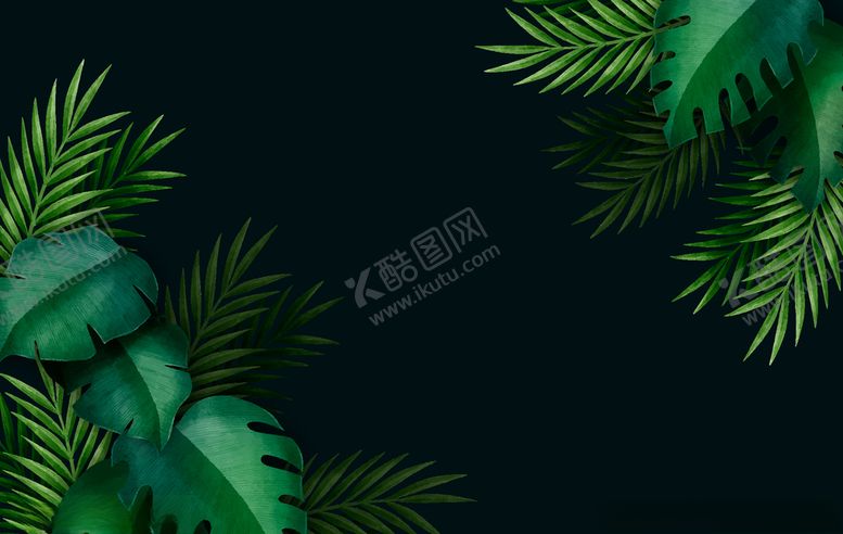 编号：99740410171445171471【酷图网】源文件下载-线条矢量手绘花草