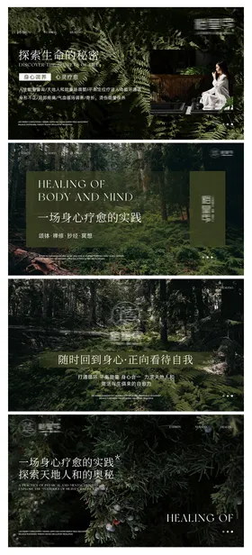 自然疗愈养生轮播