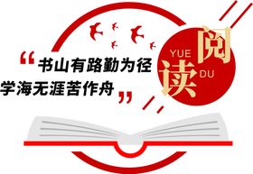 编号：82848411021855195386【酷图网】源文件下载-阅读文化墙