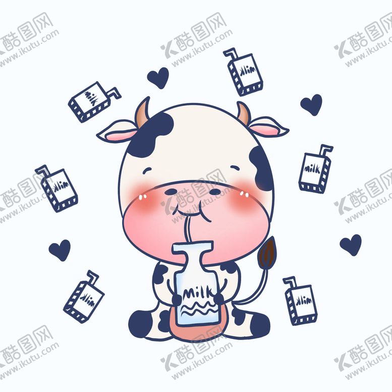 编号：05372610022222212319【酷图网】源文件下载-奶牛