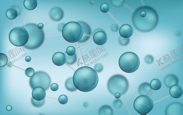编号：88105409242201285875【酷图网】源文件下载-分子背景