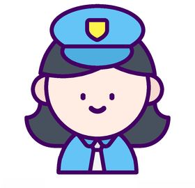 卡通保镖保安