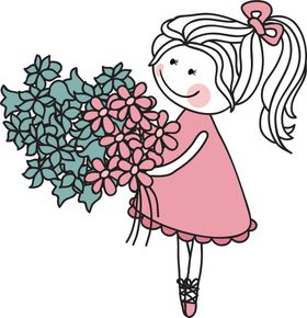 鲜花素材清新朵真朵