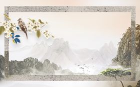 中国风背景墙