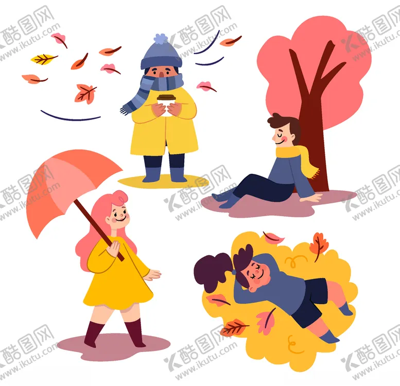 编号：77826404101635324032【酷图网】源文件下载-穿秋装的人