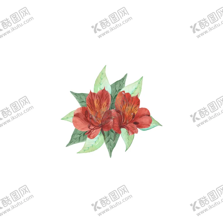 编号：33278902150925333643【酷图网】源文件下载-手绘植物花草