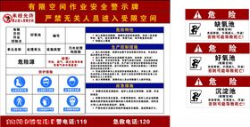 消防宣传活动海报展板