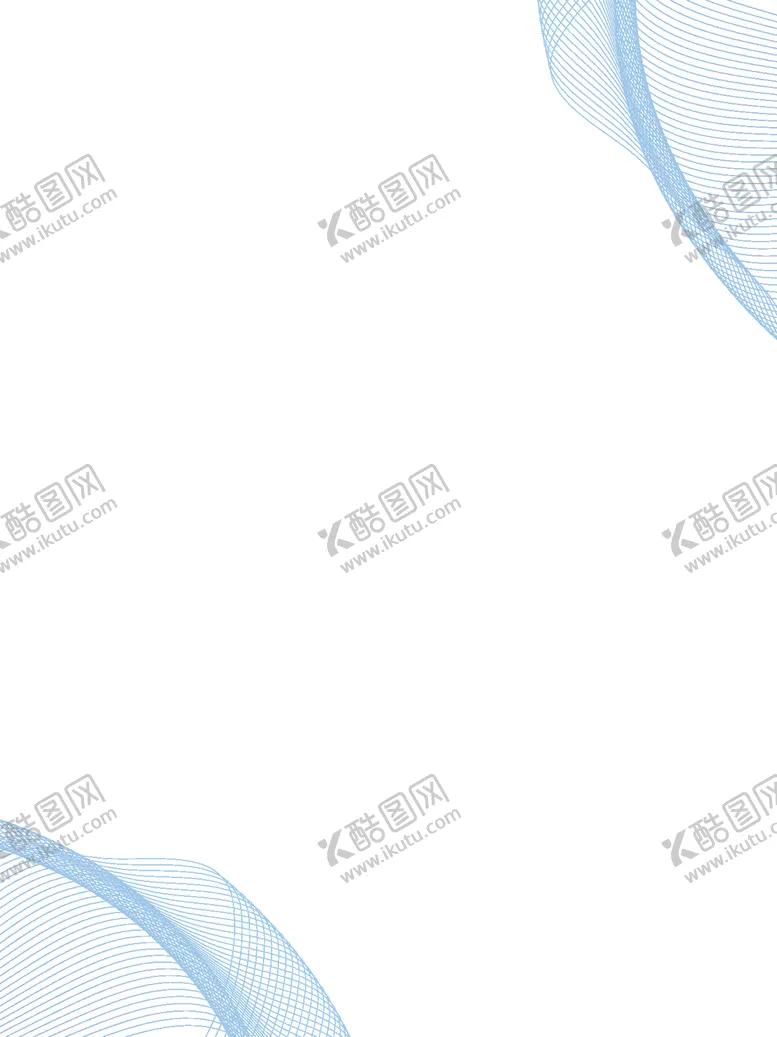编号：10911106290224286608【酷图网】源文件下载-蓝色简约线条