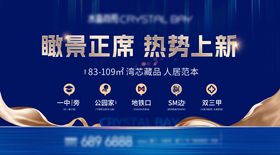 房地产价值点背景板