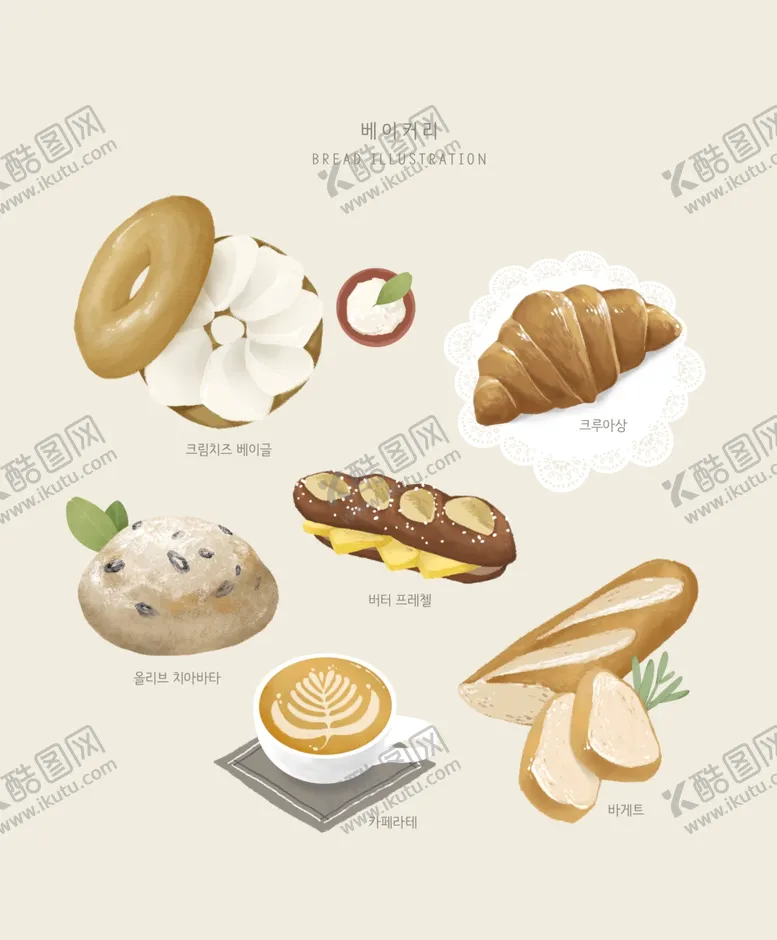 编号：22446006251924416090【酷图网】源文件下载-手绘美食海报