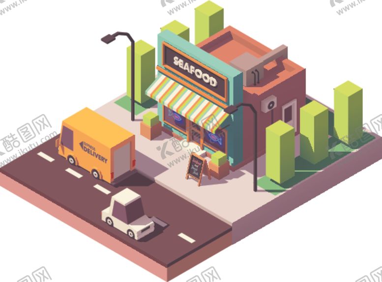 编号：82889409182013338223【酷图网】源文件下载-卡通城市建筑