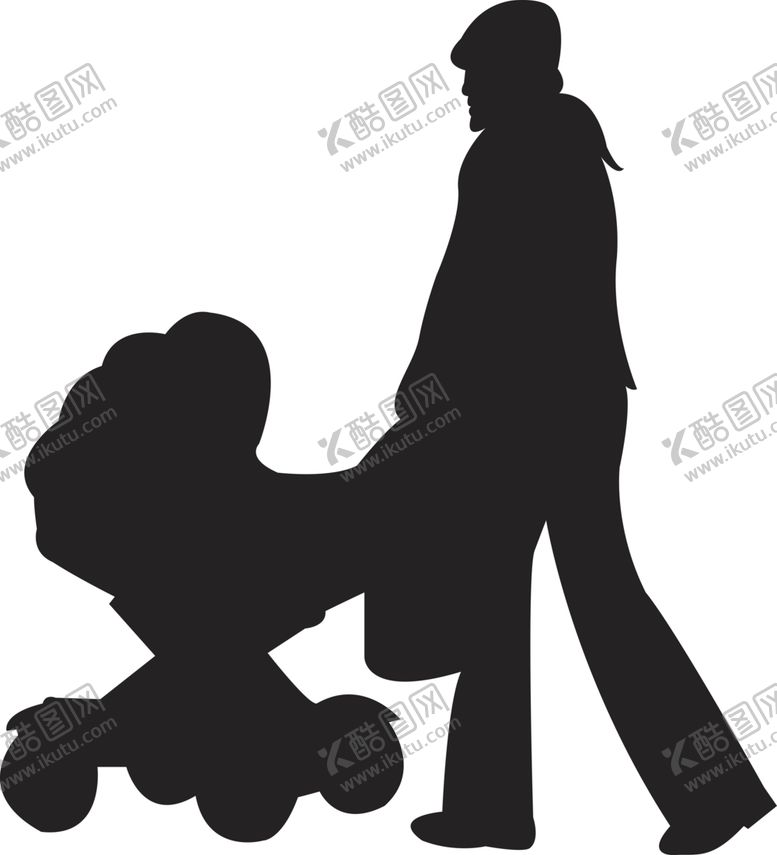 编号：72311704151311099630【酷图网】源文件下载-一家人剪影
