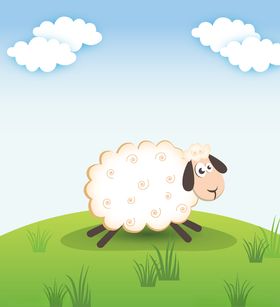 卡通羊