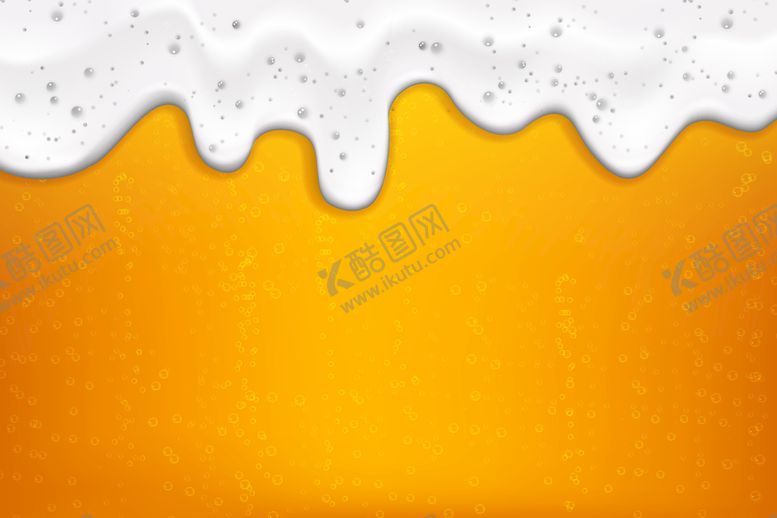 编号：97120702050015591019【酷图网】源文件下载-夏季清凉啤酒泡沫背景