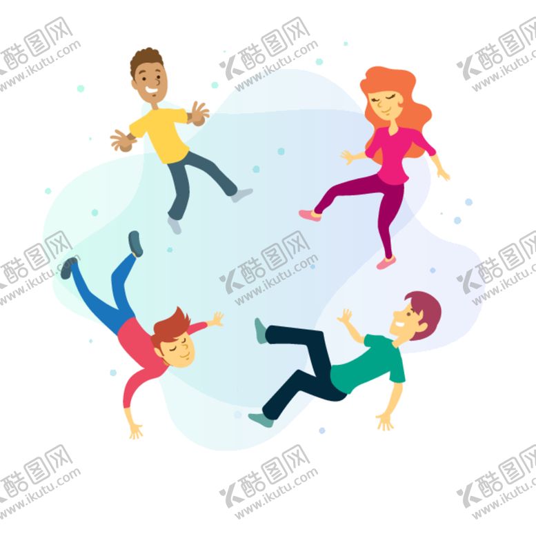 编号：45709412182235397396【酷图网】源文件下载-失重的人