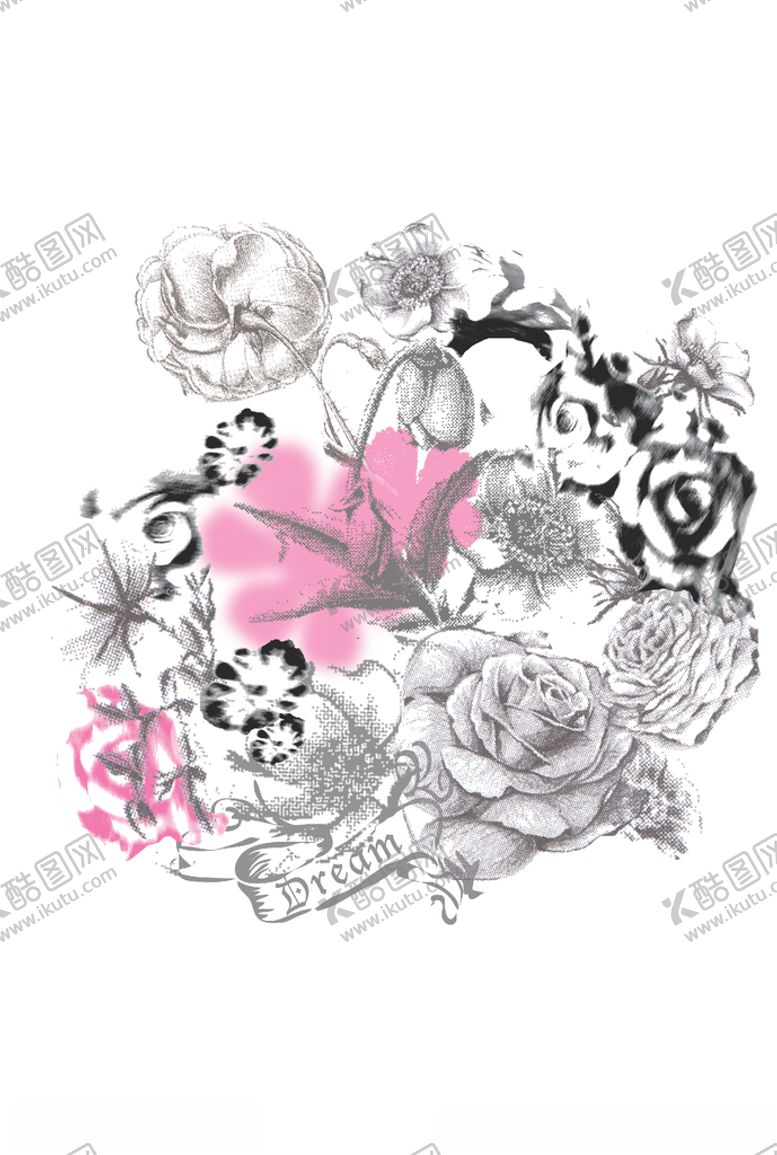 编号：70839607010836071904【酷图网】源文件下载-花卉组合