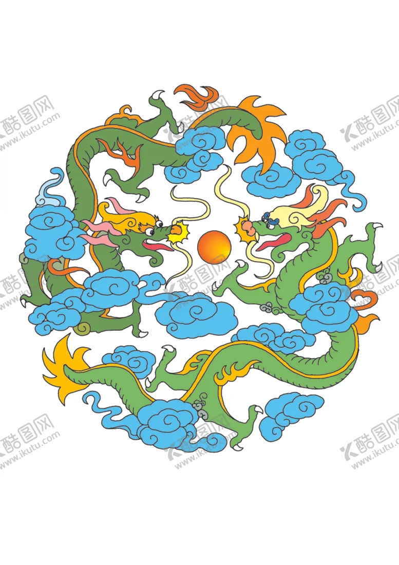 编号：30628512090409182937【酷图网】源文件下载-中式龙