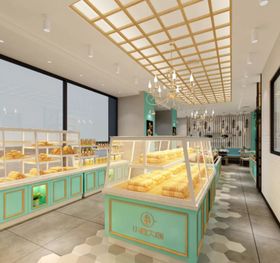 展柜蛋糕框样品美图