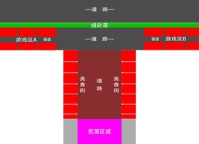 庆典物料平面图PSD