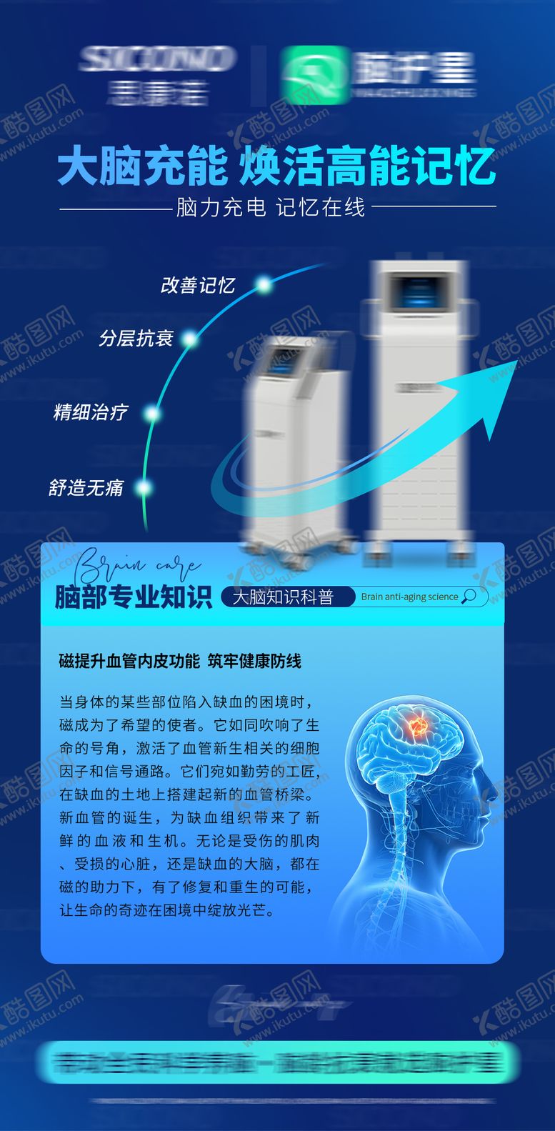 编号：15758103241819582163【酷图网】源文件下载-脑部脑健康脑抗衰海报