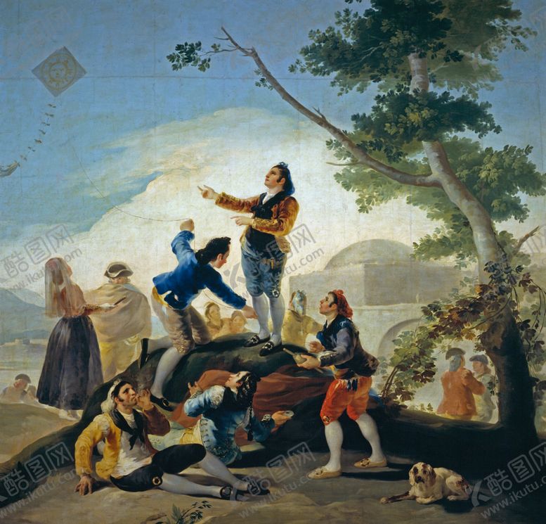 编号：59497410272245481086【酷图网】源文件下载-欧式古典人物油画作品