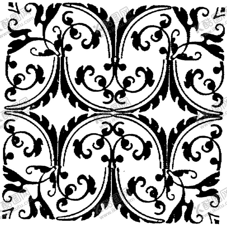 编号：20138709251109525589【酷图网】源文件下载-镂空花图案