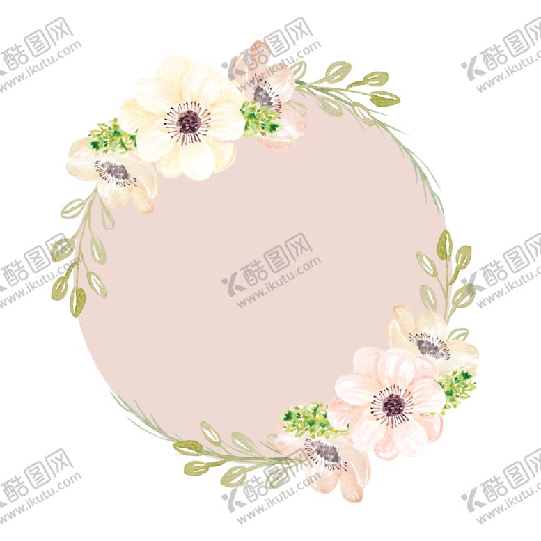 编号：26486207031353475854【酷图网】源文件下载-花环