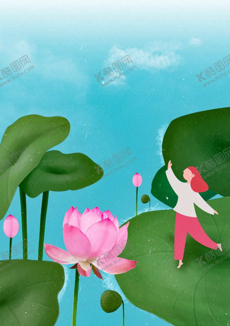 编号：23654010080636354533【酷图网】源文件下载-荷花