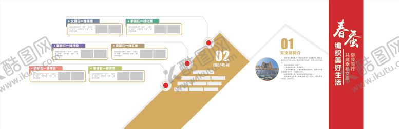 编号：20956809072212414857【酷图网】源文件下载-小区党支部文化墙