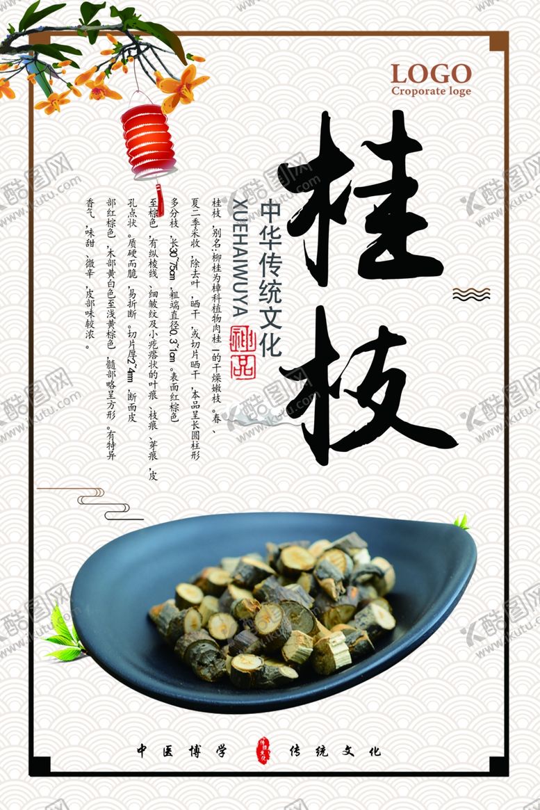 编号：97942407121355087462【酷图网】源文件下载-简约重要药材展板
