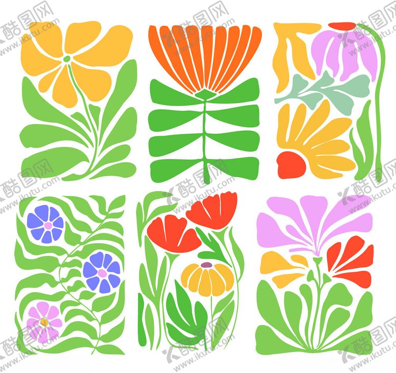 编号：94716704211854178947【酷图网】源文件下载-花卉图案