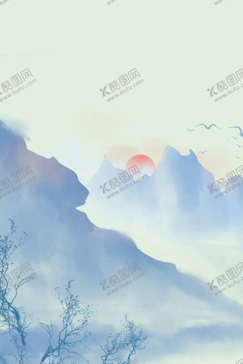 编号：72936809211241070398【酷图网】源文件下载-水墨背景
