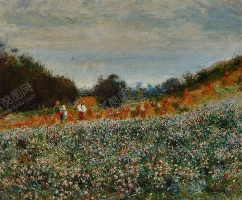 编号：33715906181340233152【酷图网】源文件下载-雷诺阿人物形象油画