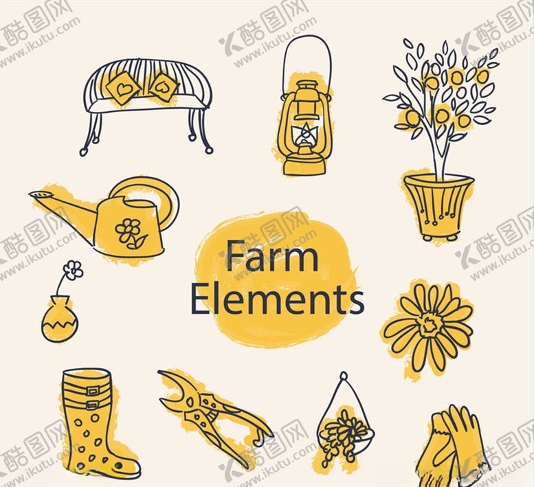 编号：84403209280607253255【酷图网】源文件下载-养花工具