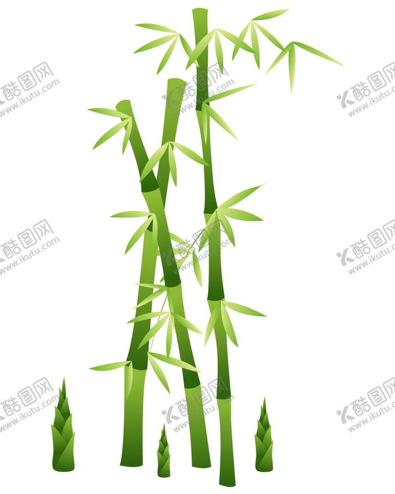 编号：39876110120840464187【酷图网】源文件下载-水墨竹子