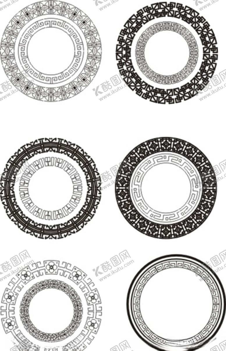 编号：55389410022253532780【酷图网】源文件下载-圆形花纹