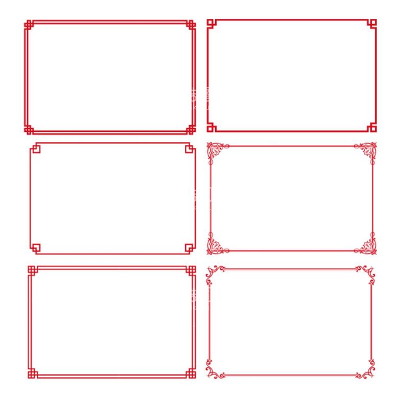 编号：92218411251013556303【酷图网】源文件下载-边框