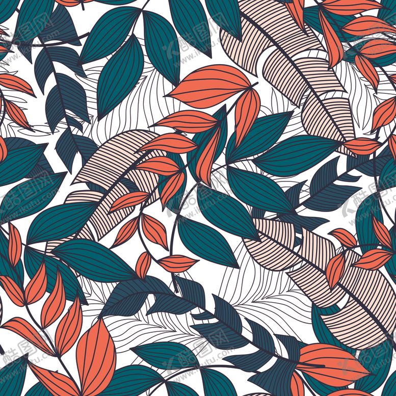 编号：28523009270150474346【酷图网】源文件下载-叶子花纹